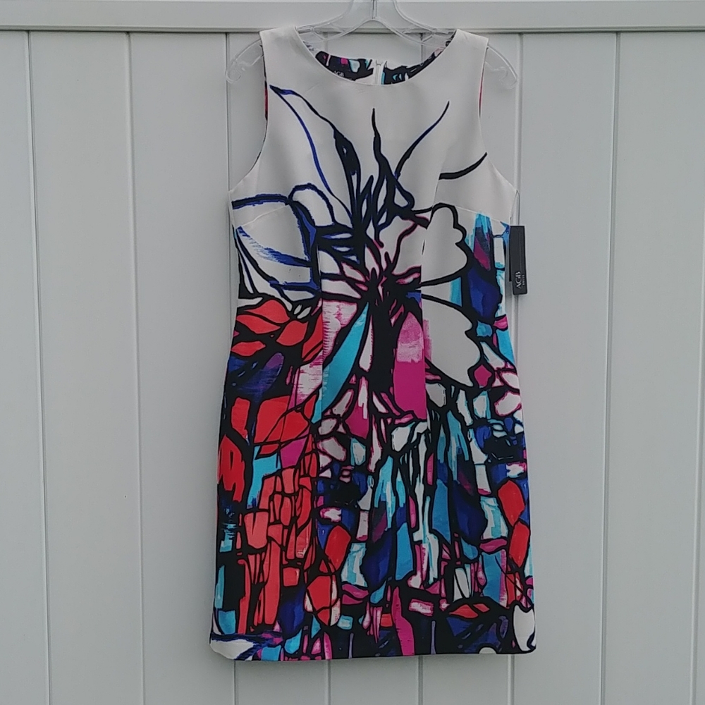 Vibrant Color AGB Dress